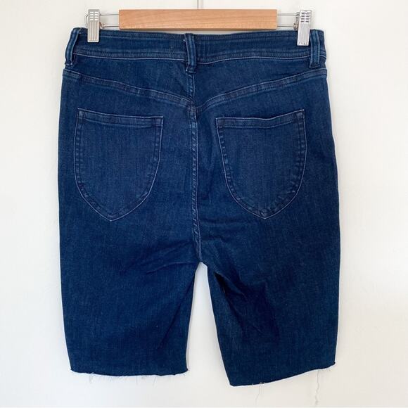 NWT Free People So Chic Biker Shorts Cobalt Denim - Picture 5 of 8